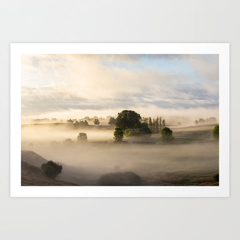 Fog Over Peria Hills