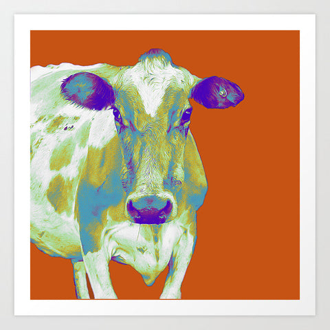 Orange Cow